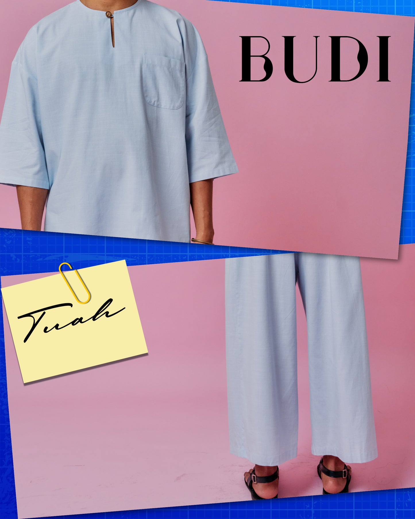 Tuah Pastel Blue