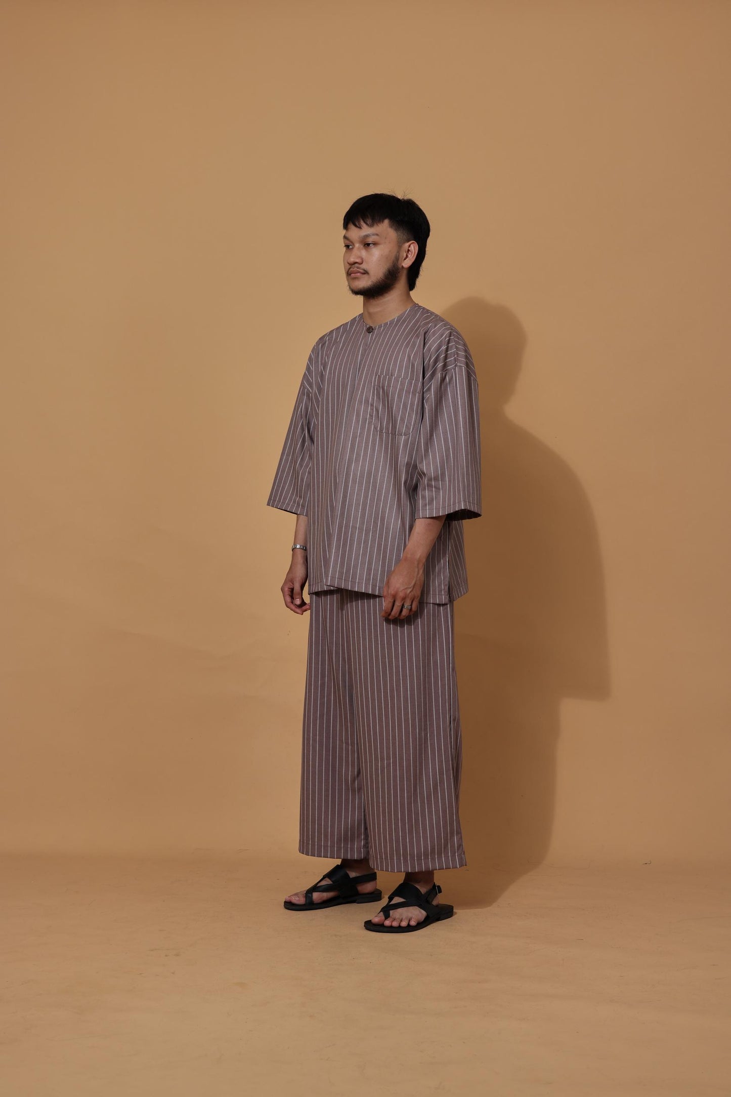 Tuah Brown Stripes
